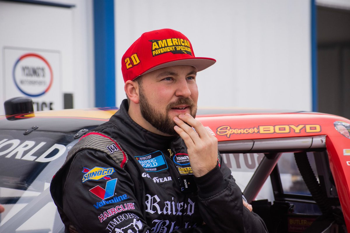 SpencerBoyd's tweet photo. My look when they said were going dirt racing in 2021!

- @AMERICANPAVE1 | https://t.co/mrdaudmQIt - https://t.co/WhIgNpob9o
