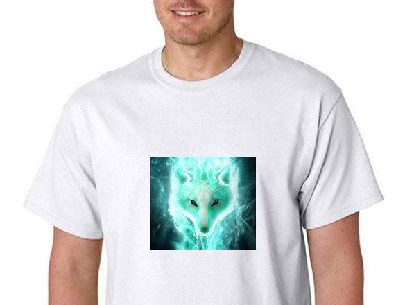 Excited to share this item from my #etsy shop: Spirit wolf tshirt, funny shirt, custom shirt, funny tshirt, personalized shirt, custom tshirt, gift for him, gift for her, popular tshirts etsy.me/3988wrk