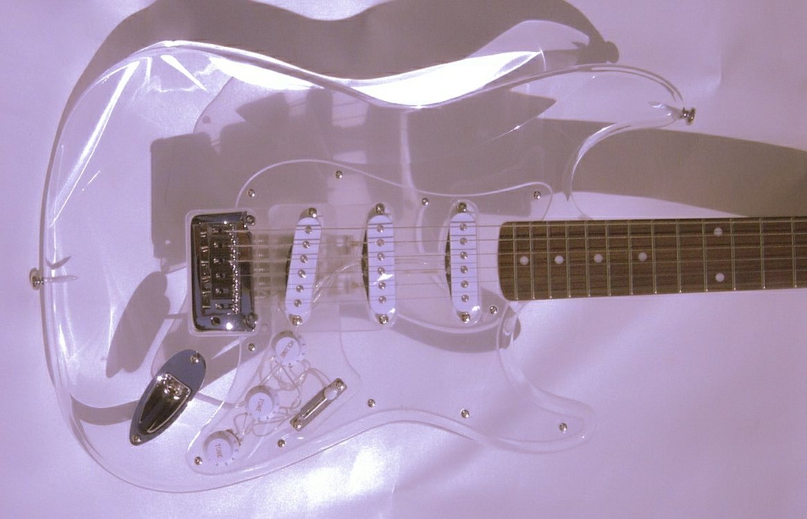 guitar vintage crystal style