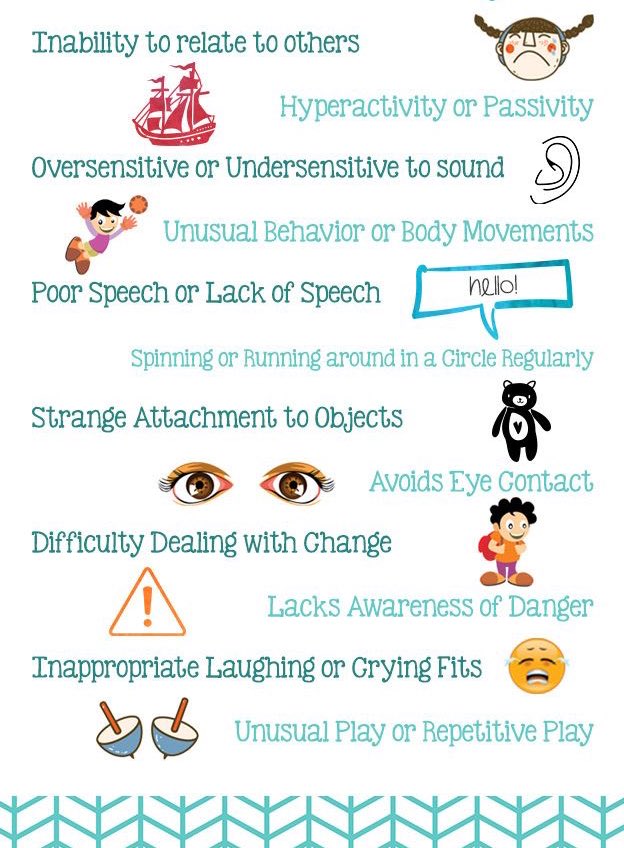 Early Signs of Autism 👌🏼#Autism #لنتعاون_معا #حملة_نتوحد_بالأزرق