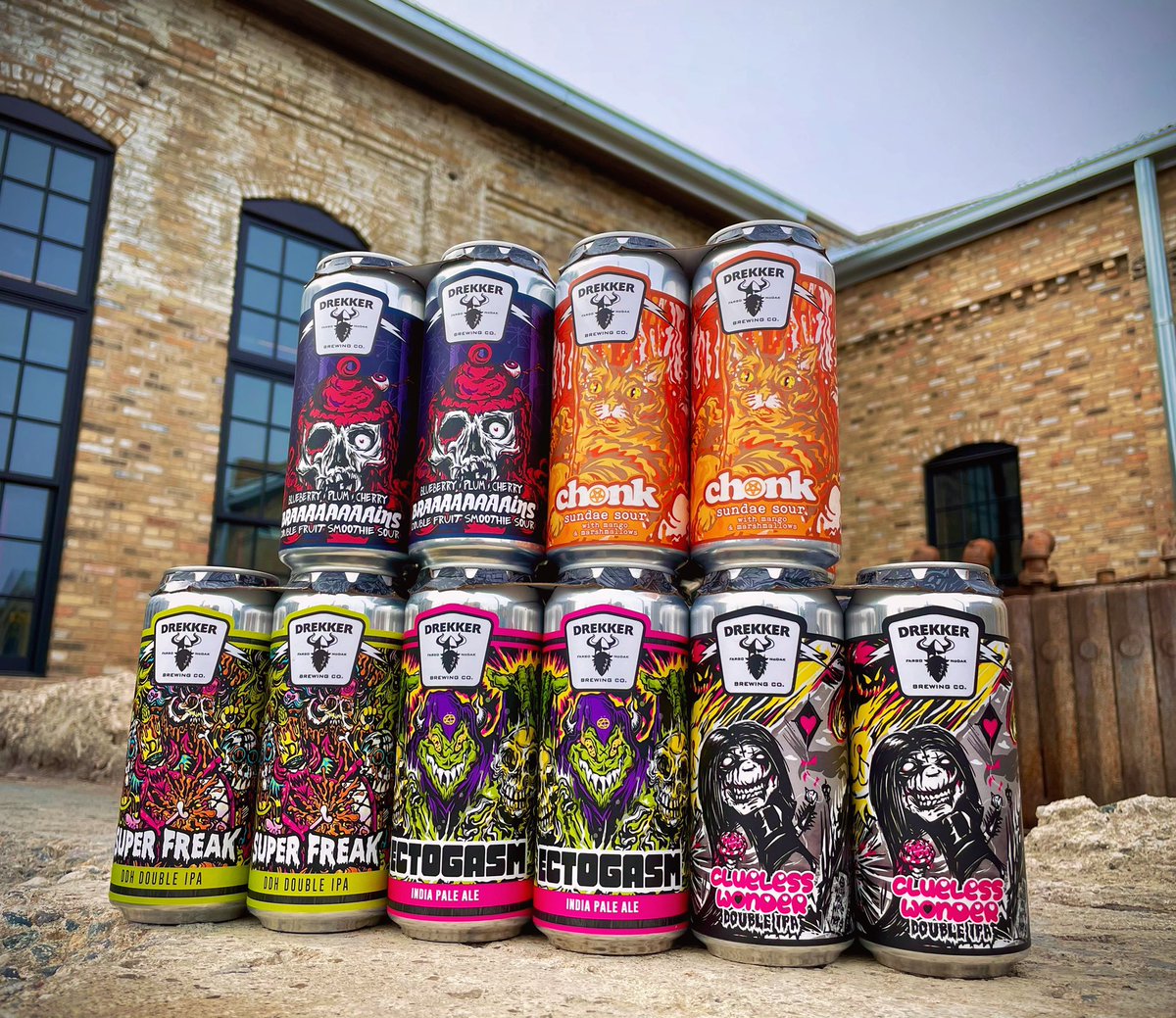 DrekkerBrewing's tweet photo. Howdy, folks! These beers are headed out into the world this week! Look for them in the Twin Cities on Thursday and Friday and soon in ND, MN, SD, WI, OR, AZ, CA, VA, DC, NY, and @Tavourx https://t.co/vJYSBK3nl2