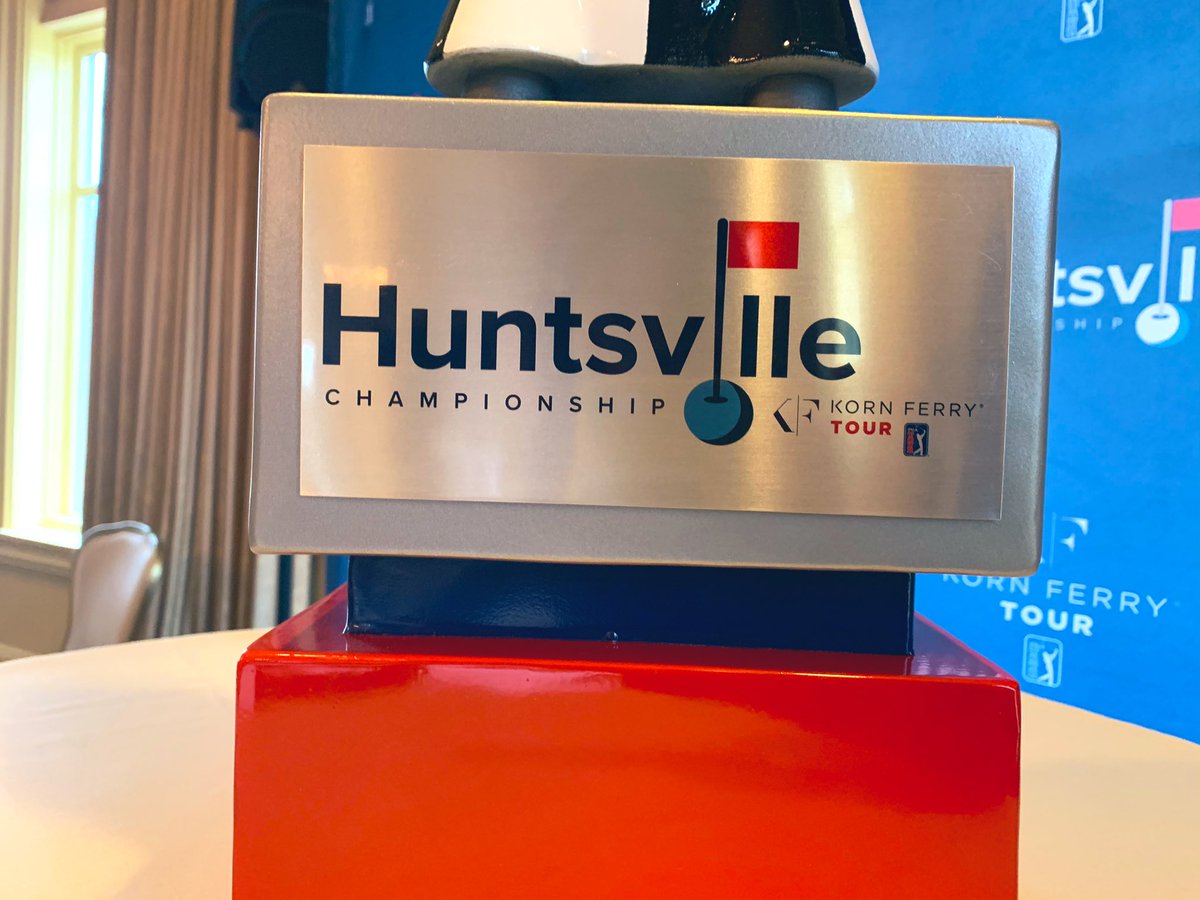 Check it out! The @HuntsvilleChamp trophy is out of this world!! 

Ready to blast this tournament off April 26🚀. <a href="/WAAYTV/">waaytv</a>