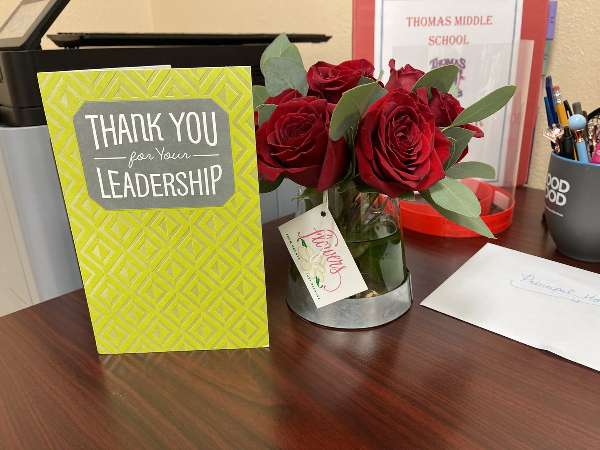 Shout out to our Thomas team!  Thank you for these gorgeous roses and the encouragement.  #cougars