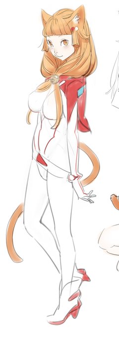 放電さんの後継ぎじゃなかったらキャーティアがこうですか?ってなって即ボツだったであろうラクガキ(10年前) 