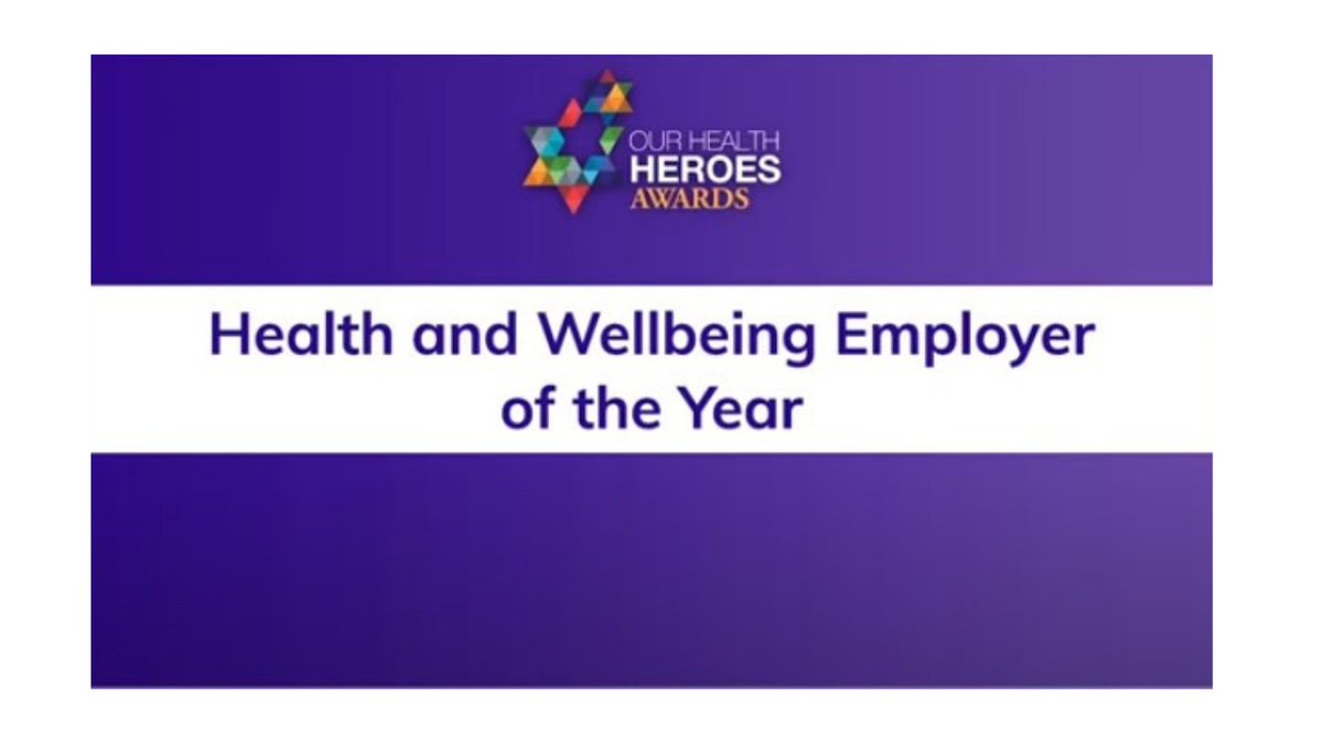 NGHnhstrust's tweet photo. So delighted to win the Health and Wellbeing Employer of the Year award at @skillsforhealth #OurHealthHeroes Awards! 🎉

Congratulations and thank you to everyone who has contributed to this, you are amazing! @NghWellbeing @bronwencurtis @MoyaFlaherty @HallasClaire @RobynThorman https://t.co/WP7gmGJC5H