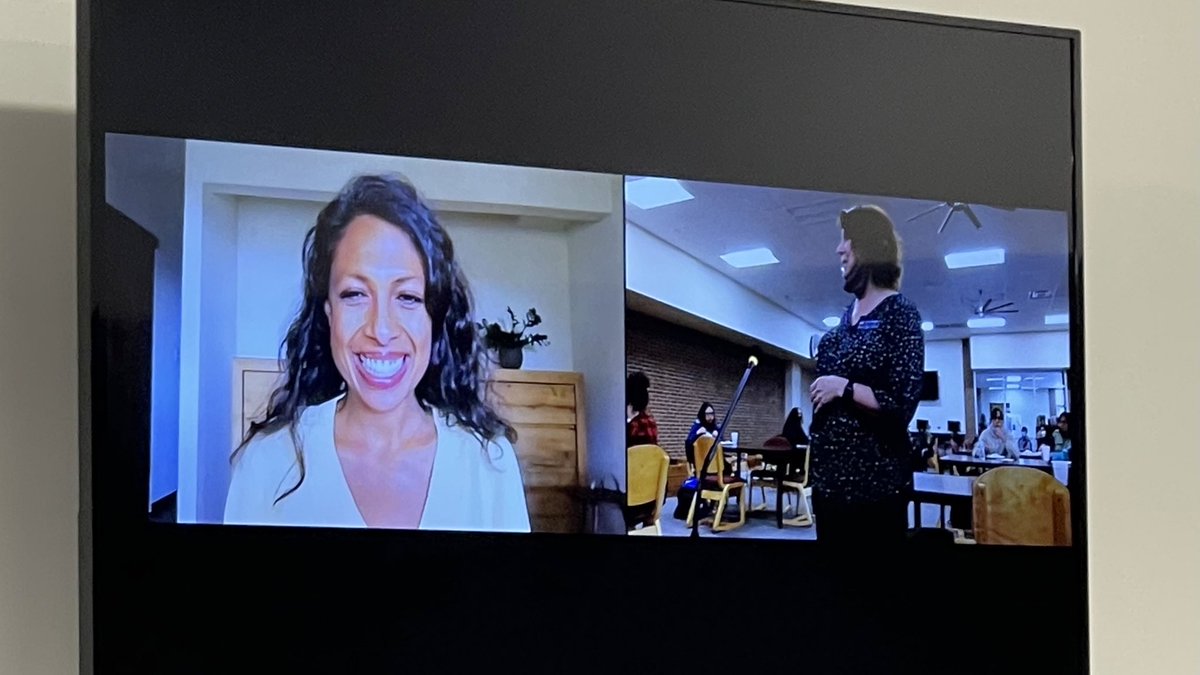 Grace4OK's tweet photo. Great to hear from SHS graduate & serial app developer @prernagupta today. Thank you for taking time to talk with our students. #OKICAP #CareerExploration #Entrepreneurship #appdeveloper #ShawneeSTRONG https://t.co/H1bVYNUrWy