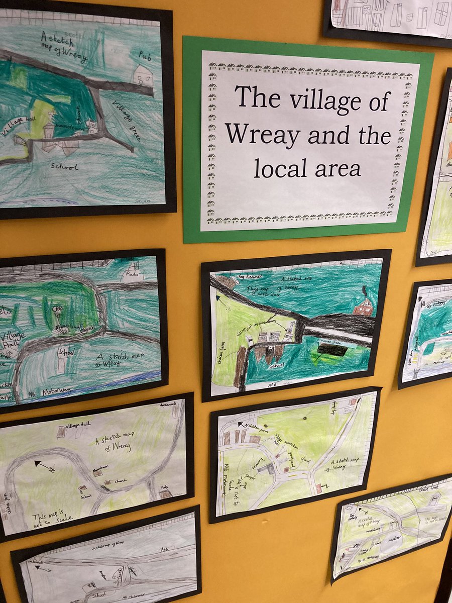 WreayPrimarySch's tweet image. Whilst we can’t venture too far from school at the moment we are incredibly lucky to have such a fantastic village right on our doorstep #locallearning