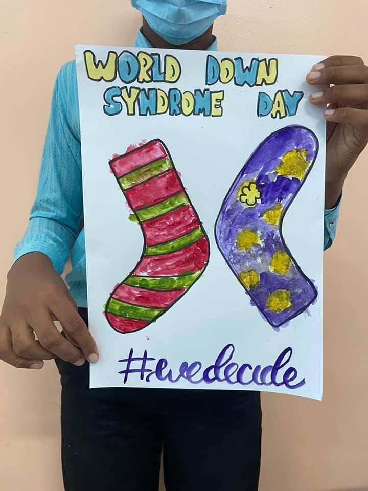 RehendhiSchool's tweet photo. Highlights of CELEBRATING WORLD DOWN SYNDROME DAY 2021

We Rehendians  decide to love and support someone with Down syndrome by making a difference in someone's life.

#promotinginclusivity
#lotsofsocks
#WeDecideWDSD2021
#connect https://t.co/NUkpo0IsRK