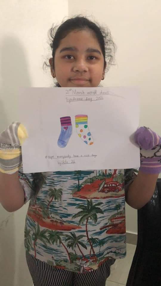 RehendhiSchool's tweet photo. Highlights of CELEBRATING WORLD DOWN SYNDROME DAY 2021

We Rehendians  decide to love and support someone with Down syndrome by making a difference in someone's life.

#promotinginclusivity
#lotsofsocks
#WeDecideWDSD2021
#connect https://t.co/NUkpo0IsRK