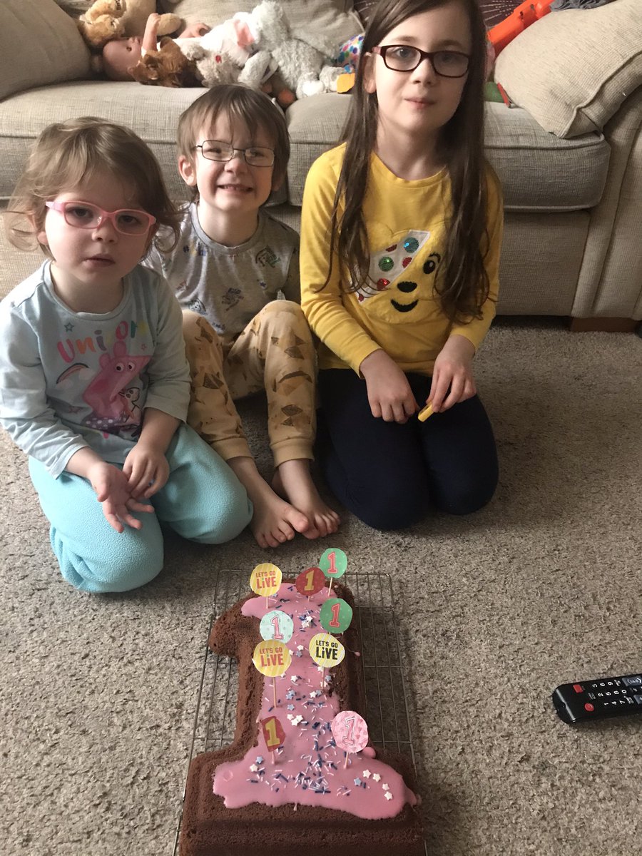 Jacquel80569999's tweet photo. We loved the birthday show cake now iced. Thank you @maddiemoate and @gregfoot so much for all you have done children are already asking to watch shows again. @ https://t.co/3gQvLapiET