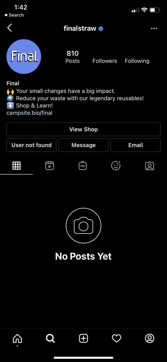 kindnesmatters3's tweet photo. Final Co blocked me from IG and Twitter for posting a bad review on both after receiving a product that was not what I paid for. It was a bait & switch for their Kickstarter backers & now they are silencing us. Check their Kickstarter - so many upset backers! #finalwipefailure https://t.co/7XqcH1ndtv