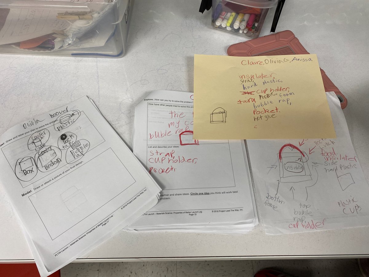 ncooper_edu's tweet photo. While working on cooler designs we viewed video about the first portable #SolarCooler. My 2nd grade class has ?s. The video lead to conversation about failure/success and basic needs/rights. Is there a female scientist that would zoom with us @Sunrun? #WeAreVizLS #GirlsInSTEM https://t.co/Bb9Gk6DbdB