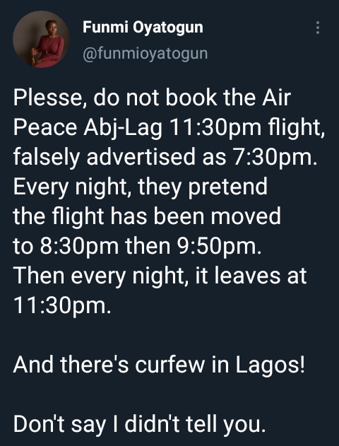 MrIbitoye's tweet photo. My favourite parts of that Air Peace Thread comments section 😂

PART 1: THE STORY https://t.co/ITMgMKGJD0