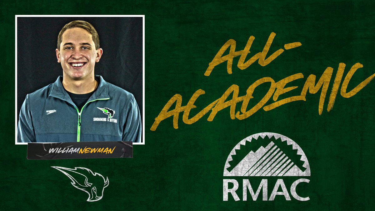 Way to go William, on being named an RMAC All-Academic first team member!

#OnToVictory