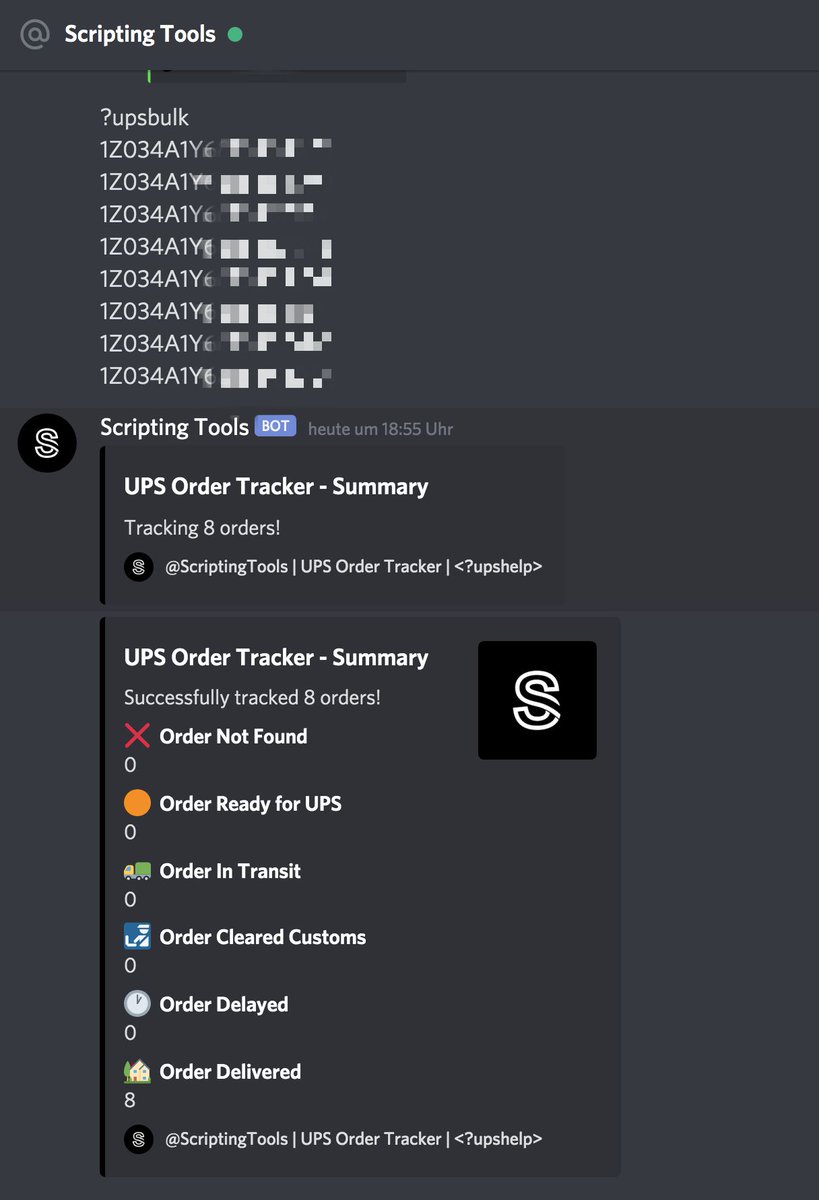 scriptingtool's tweet photo. UPS

Single and Bulktracker
- good feature for some FTL New Regions! https://t.co/mxiPD8Q4QU