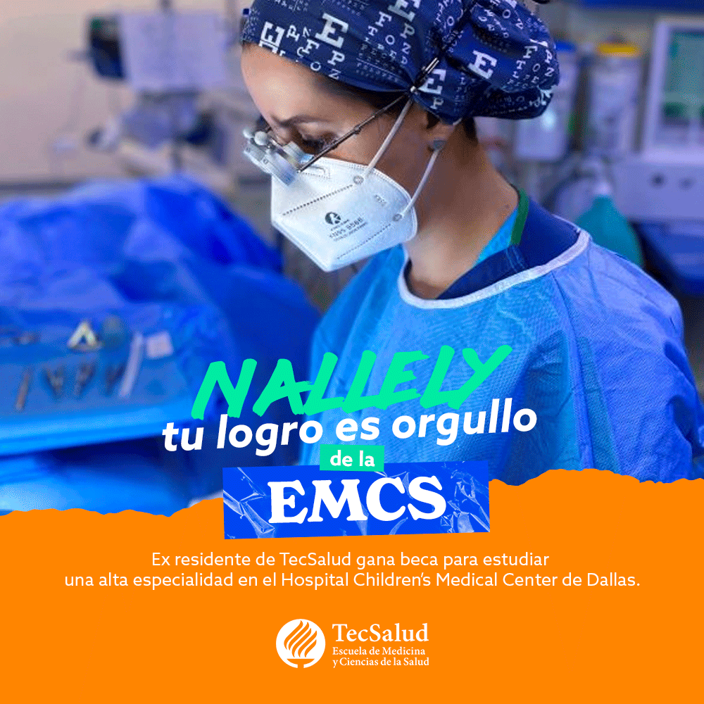 emcs_tecdemty's tweet photo. “Desde que era residente de oftalmología había visto esta beca, siempre estuvo dentro de mis sueños realizar una especialización en el extranjero, pero lo veía lejano porque solo otorgaban una por año, aun así decidí aplicar”. Dra. Nallely Morales. 🏅
#OrgulloEMCS #EMCS #TecSalud https://t.co/XsjwwodROY
