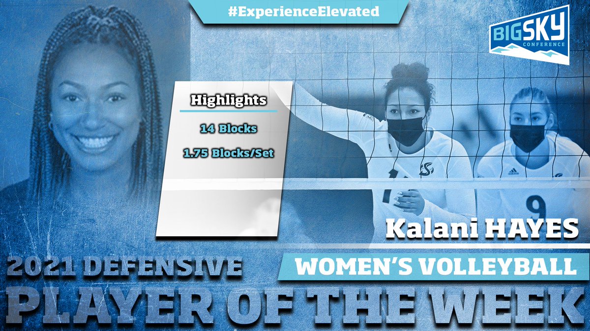 BigSkyVB's tweet photo. It's a sweep for @SacStateVB!!  Congrats to Astin Olin and Kanai Hayes on being named the #BigSkyVB Players of the Week!

RELEASE: https://t.co/LEILkqo2Td https://t.co/oDEj47lT0R