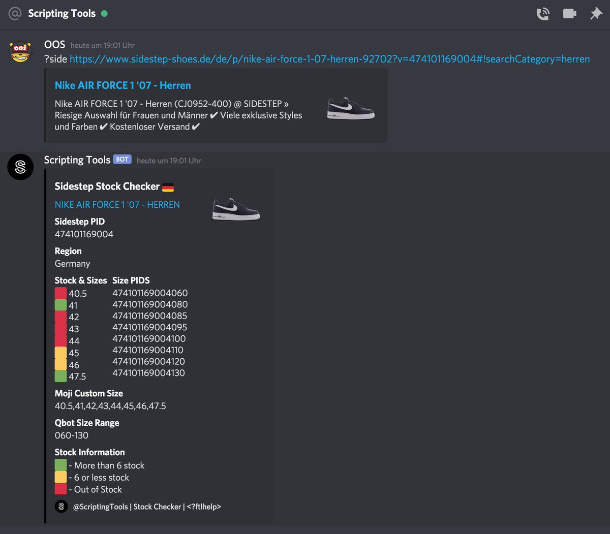scriptingtool's tweet photo. Side Step - Stock Checker https://t.co/wuOeugzDI9