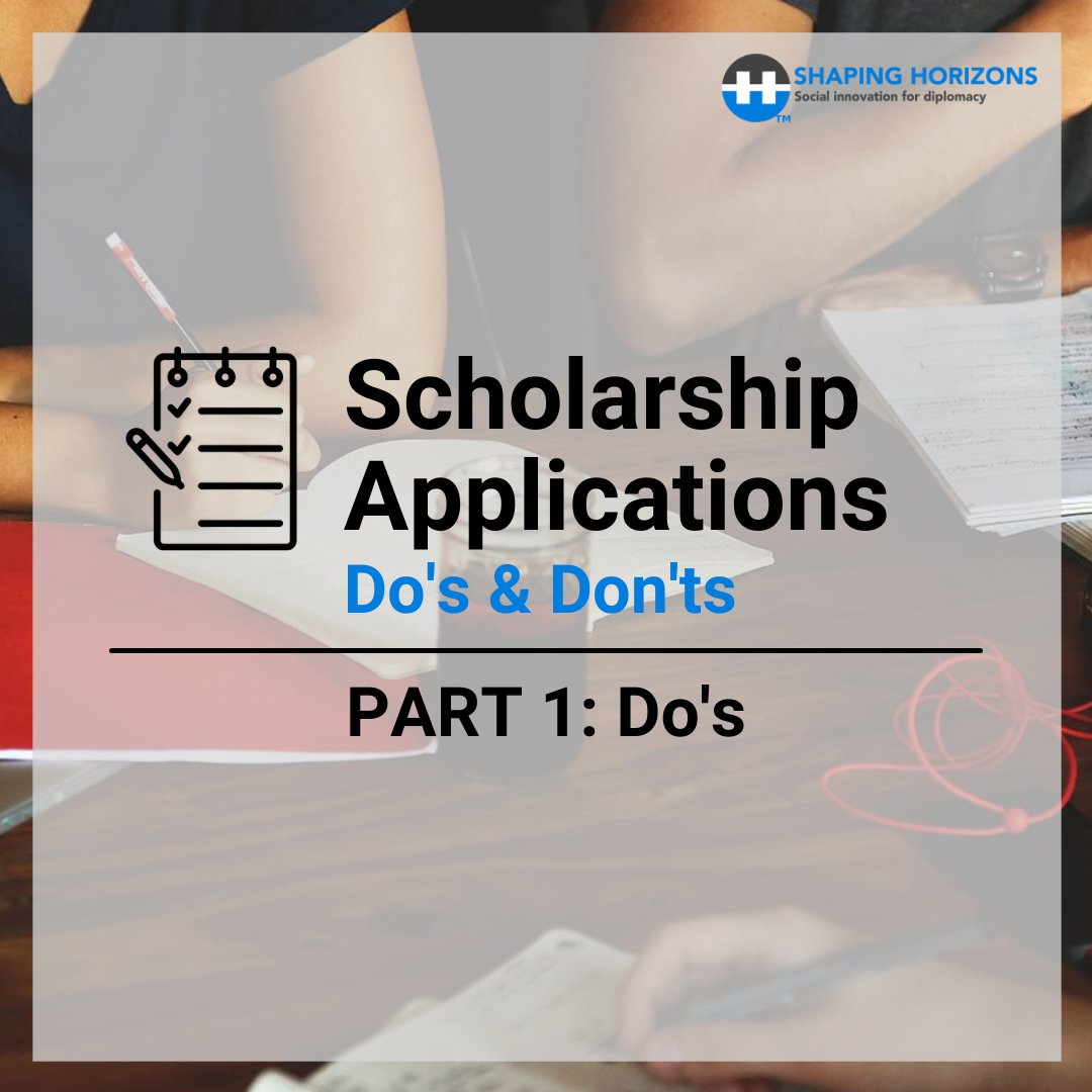 ShapingHorizons's tweet photo. #Scholarships applications: stand out from the crowd! 🎓 At Shaping Horizons, we are keen on sharing striking scholarships to make university more affordable and boost your career. But do you know how to make your application outstanding? Follow our 5 #SHTips ⤵️ https://t.co/mcSZRvq4Nc