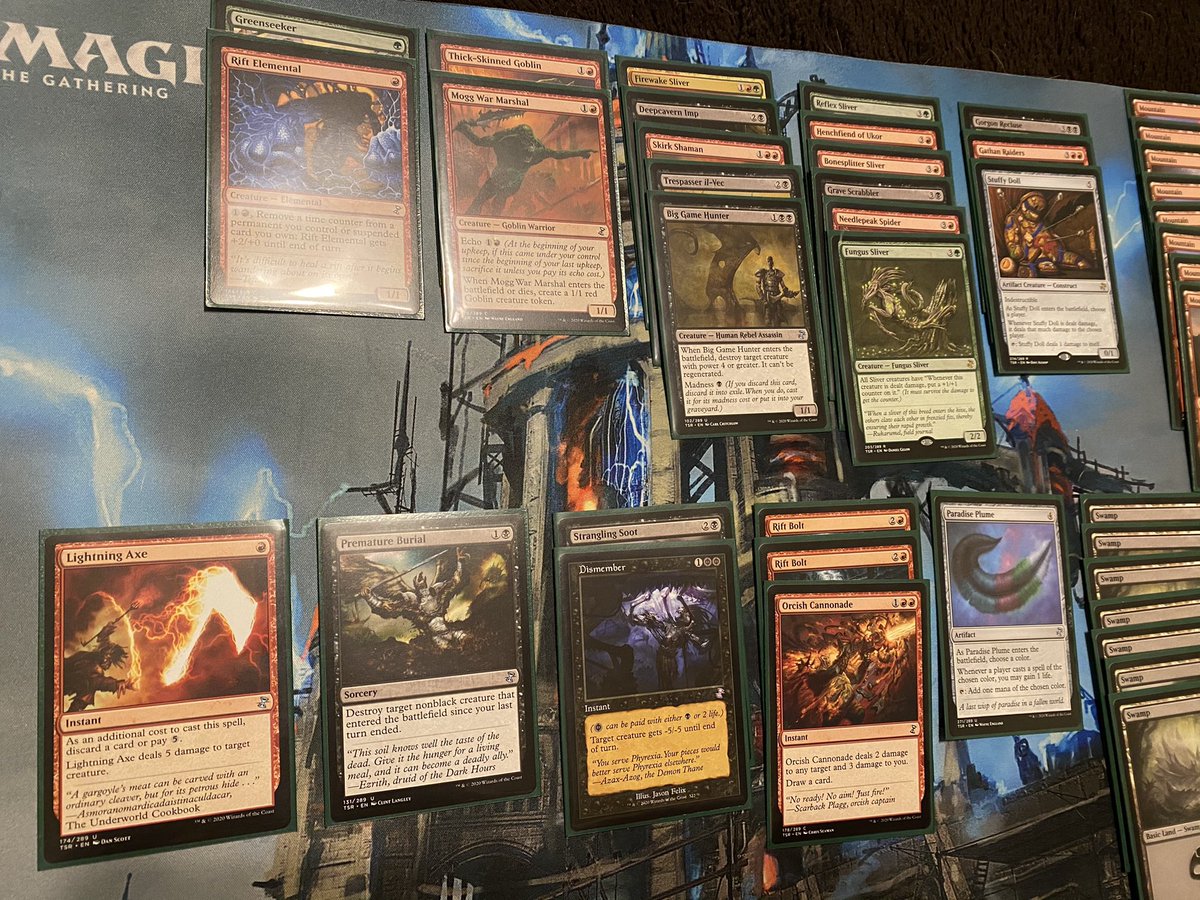 IzzetStarMTGO's tweet photo. 3-0’d my first Time Spiral Remastered Draft! Super fun jund build
This set is ridiculous good limited.
Every card is useful and easy to hate draft as well.
#mtg #izzetstar #wearemtg #stuffydoll #MagicTheGathering https://t.co/W9z2BOXLMp
