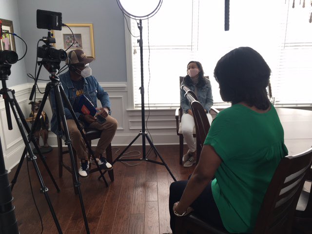 AsToldByAgency's tweet photo. It’s #Official so we can share last week’s work with @ShekeeseSMD from @OTRMediaGrp. He’s making @deitramatthews’s #CampaignVideo for her #ColumbiaCityCouncil run. Campaign manager, Lauren Harper, is doing a stellar job and we’re glad to be a part of this process.
#StoryCounts https://t.co/pQPC6VtsgT