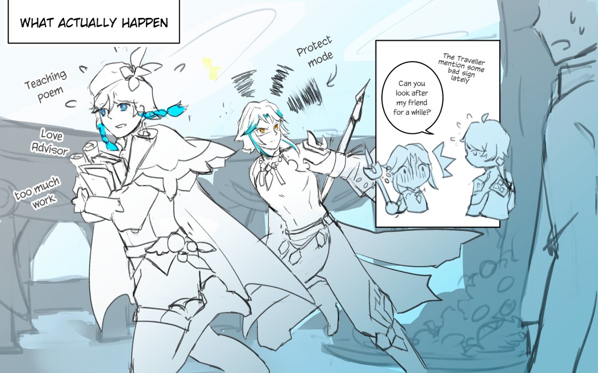 #xiaoven in Windblume 

What I expected and what actually happen................

#GenshinImpact #原神 