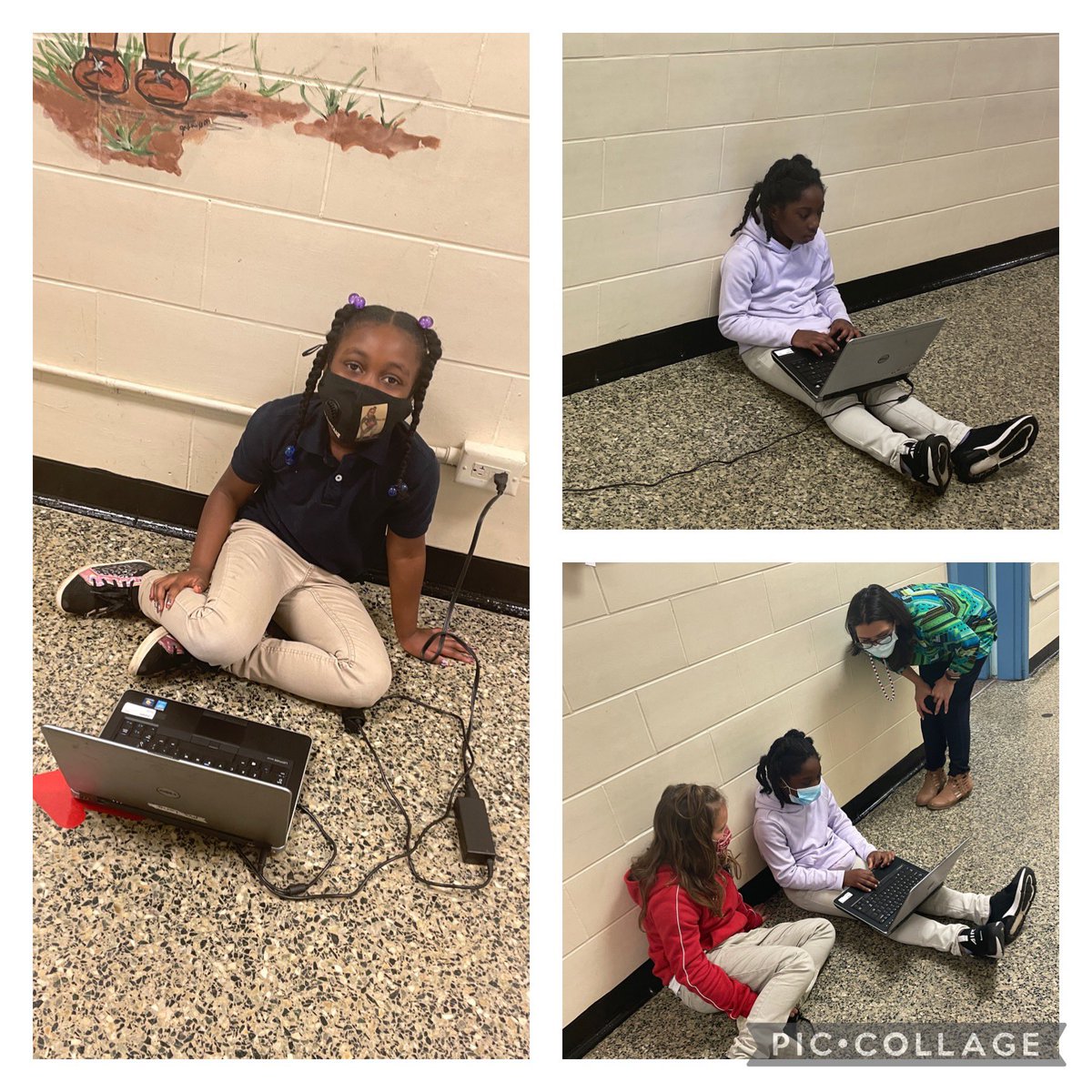 gjrobinson's tweet photo. @Ms_Loretto &amp; myself getting our Ss started on introducing themselves to @hele2607’s Ss in Costa Rica on @Flipgrid This is the start of our #GlobalGeologistInterviewProject #GlobalLearning #Engagement #OnslowDLT @ClydeErwinElem https://t.co/kzFQcbbS9l