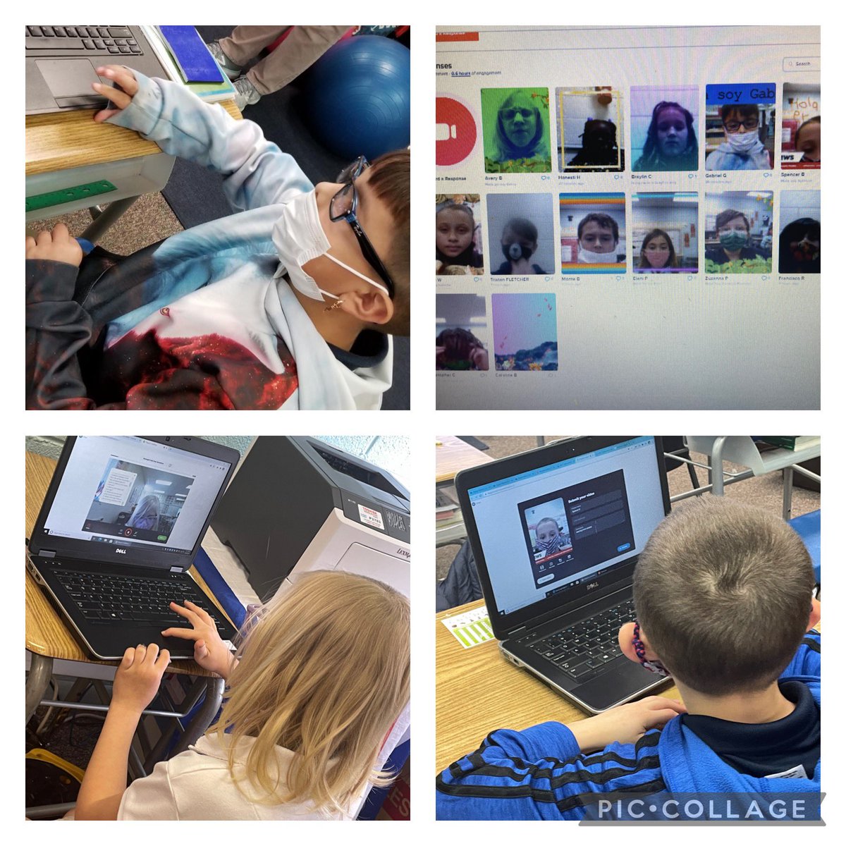 gjrobinson's tweet photo. @Ms_Loretto &amp; myself getting our Ss started on introducing themselves to @hele2607’s Ss in Costa Rica on @Flipgrid This is the start of our #GlobalGeologistInterviewProject #GlobalLearning #Engagement #OnslowDLT @ClydeErwinElem https://t.co/kzFQcbbS9l