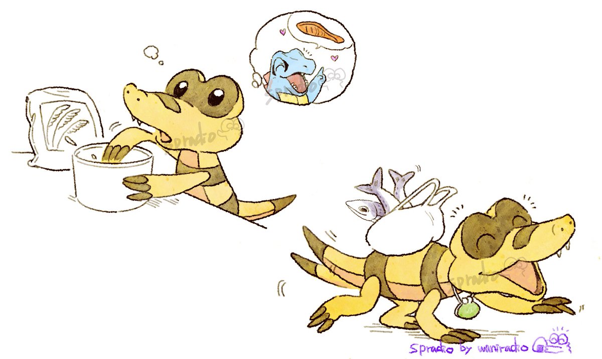 Let's have s/t delicious today ??
#Totodile #Sandile 