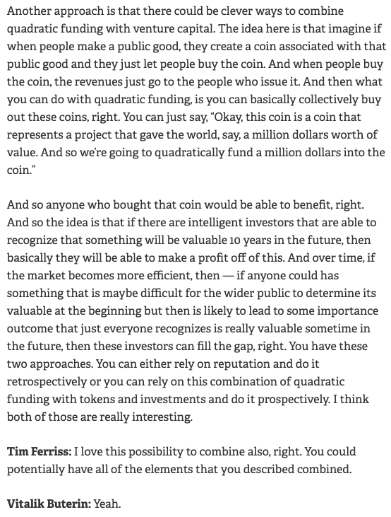 jackhendersn's tweet photo. @andy_matuschak Thoughtful thread!  Wish I'd seen sooner.  You may appreciate Vitalik's recent comments :) https://t.co/pZucnjFKLH