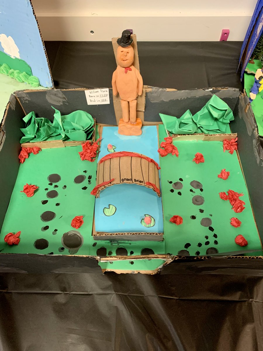 hovan_tara's tweet photo. @halseanderson We made a memorial for Willam Flora. His bravery led to a Patriot win in the Battle of Great Bridge. We wonder what other heroes aren't getting credit for their bravery? #heroesnothate @mvpschool  Check out our project: https://t.co/FpUuA7Ah2x @MVPSchool https://t.co/cwzcUkUi2x