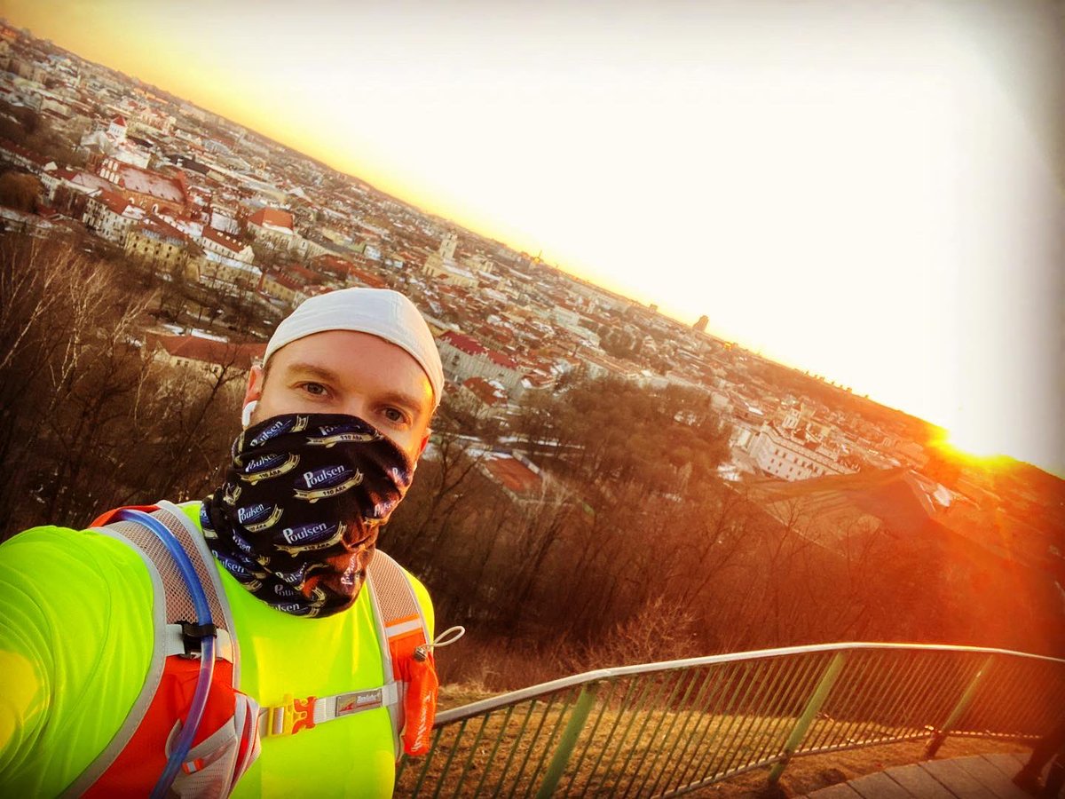 DiarmaidMurtagh's tweet photo. Great to be back working in beautiful Vilnius, Lithuania again 🎥 Different vibes from my #chernobylhbo visit a few years back of course but the sunset view from Three Crosses remains an absolute knockout 🌅 🇱🇹
•
•
•
#vilnius #vilniusoldtown #vilniuscity #threecrosses https://t.co/3gzWox56MH