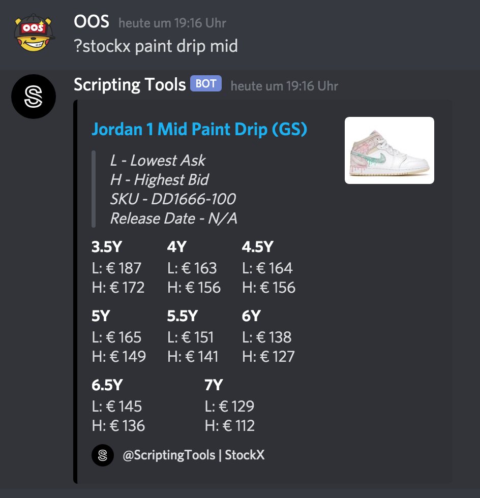 scriptingtool's tweet photo. Restocks and StockX Bot https://t.co/CSQpWqGOmL
