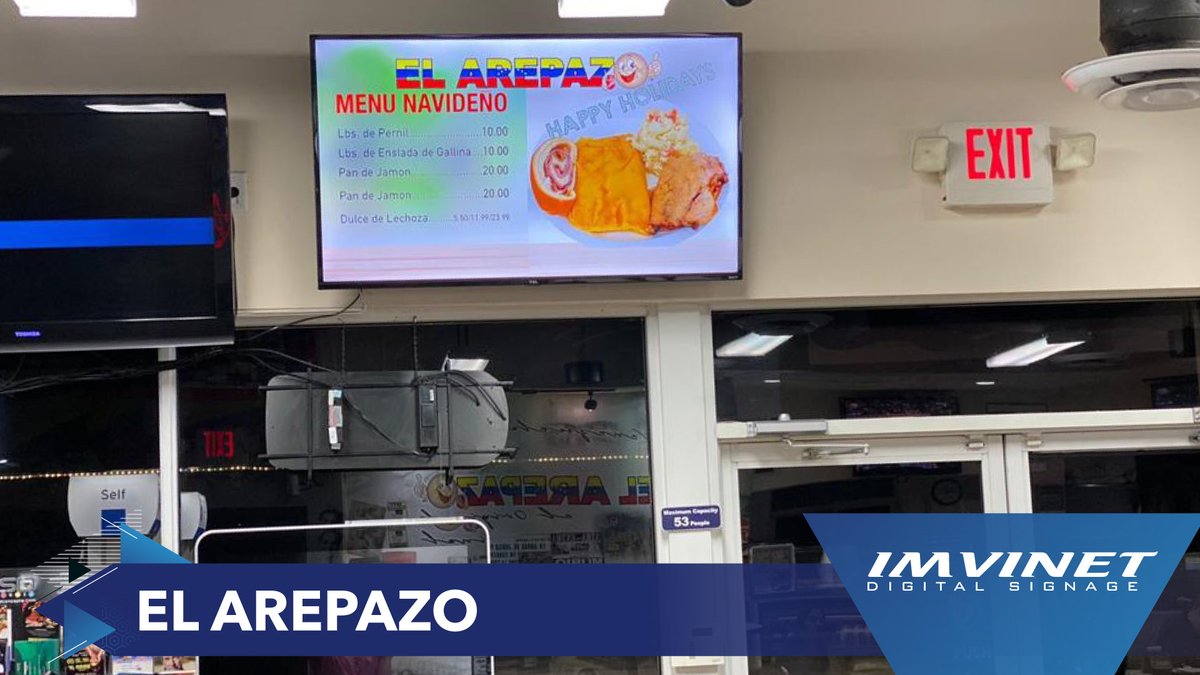 IMVINET's tweet image. La importancia de mantener a tus clientes informados con un MENÚ DIGITAL interactivo, dinámico y de impacto.
Llamanos o comunicate por: 
wa.me/584143238017

#menudigital #menuboard #gestordecolas #carteleradigital #vitrinadigital #escaparatedigital #IMVINET #Venezuela