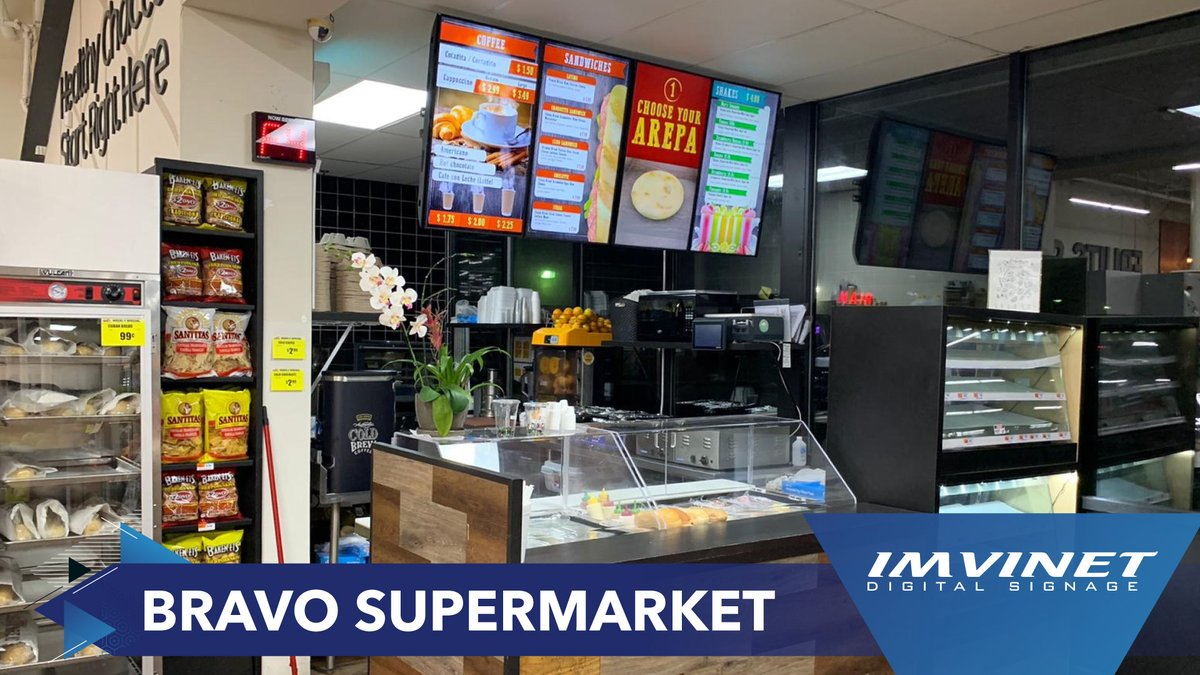 IMVINET's tweet image. La importancia de mantener a tus clientes informados con un MENÚ DIGITAL interactivo, dinámico y de impacto.
Llamanos o comunicate por: 
wa.me/584143238017

#menudigital #menuboard #gestordecolas #carteleradigital #vitrinadigital #escaparatedigital #IMVINET #Venezuela