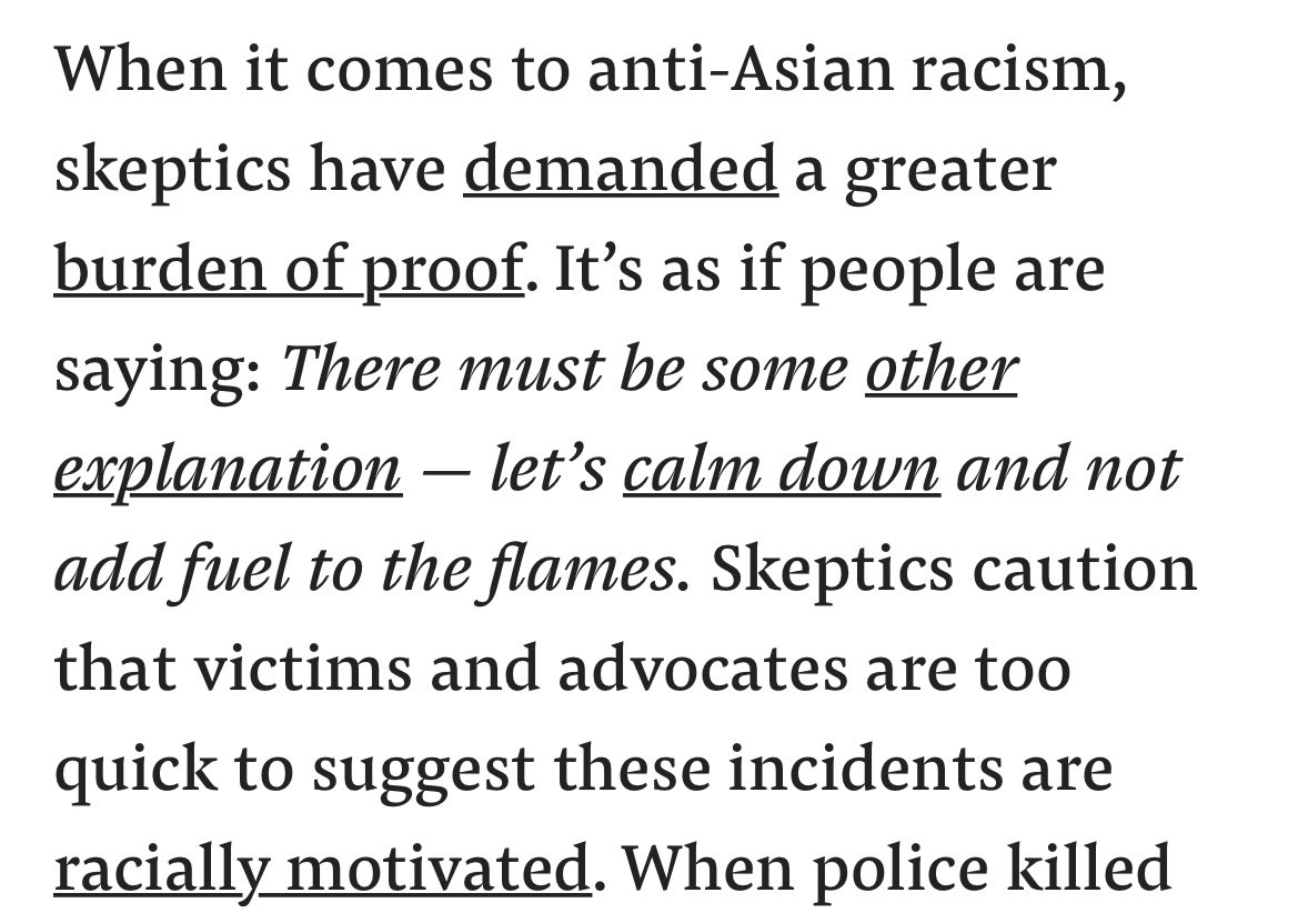 snowlitTV's tweet photo. All my life, any racism or racist microaggressions I encountered, I was always expected to keep quiet &amp; just accept it. If I brought it up, it was dismissed. So I kept quiet every time someone asked why my face is “flat as a pancake” or “ching-chong”-ed at me.

#StopAsianHate https://t.co/3SzpFUFNEQ