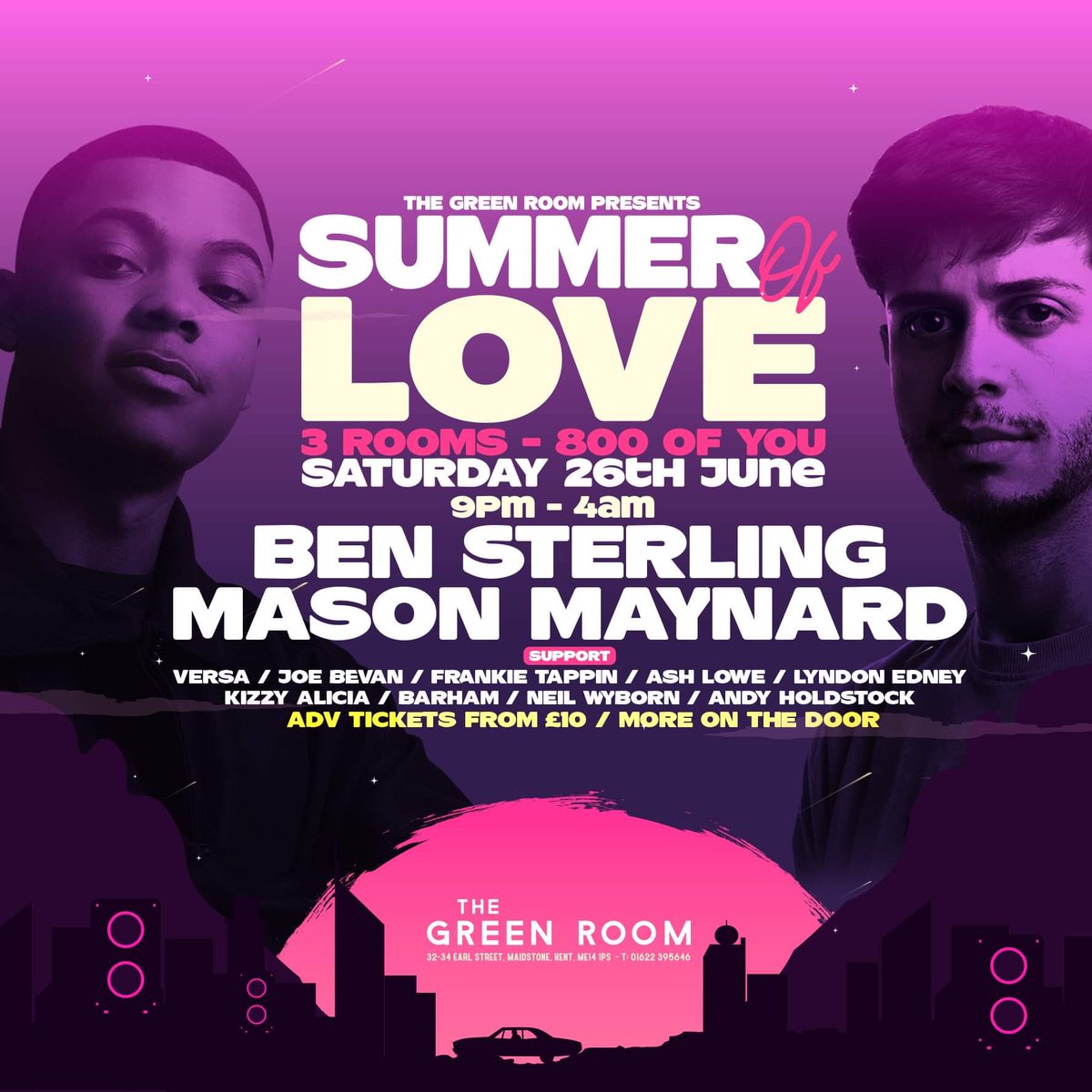 TheGrdnPrjct's tweet photo. The Summer of Love starts here! We have none other than @MasonMaynard and @bensterling_dj joining us on the 26th of June alongside a huuuuge line up of local DJs from 21:00//04:00... This is the first weekend back after lockdown and what a way to bring in the new way of life... https://t.co/fVHHvrgixW