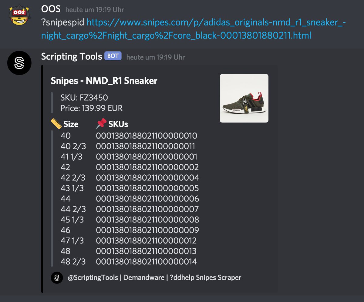 scriptingtool's tweet photo. Demandware - Snipes / Solebox / Onygo

- SKU Scraper
- Stock Checker
- Instore Checker (Snipes ONLY)
   - works on all EU Regions!
- works with Link, PID and SKU https://t.co/hZFeosYFqH