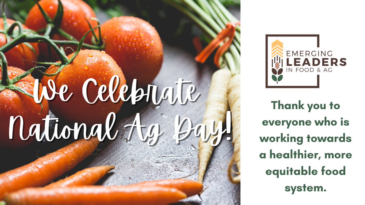 Emerging Leaders in Food & Agriculture tweet media