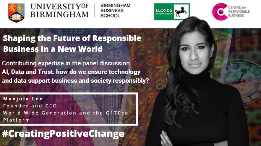 Excellent point from @Manjula_Lee @WorldWide_Gen – everything can be used for good, or not good. Dissemination of untrustworthy data is so widespread. There needs to be a backbone of #ethics in everything you do. #CreatingPositiveChange