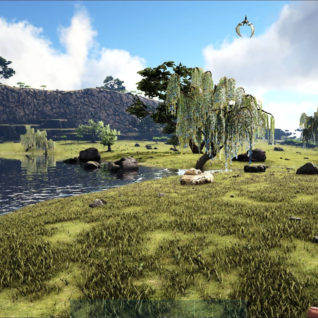 yiggins's tweet image. Just a few more images of the Ark:Survival Evolved map I'm currently creating
It's now in a playable state but still incomplete 
On the steam workshop search for OrbisTerrarum 
#UE4 
#arkdevkit