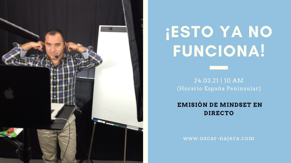 _oscarnajera's tweet image. Este miércoles a las 10h: nueva emisión gratuita en vivo desde #lasaladelmindset para emprendedores digitales; en mi web 👉 oscar-najera.com
-
#mindset #mindsetdigital #emprenderonline
