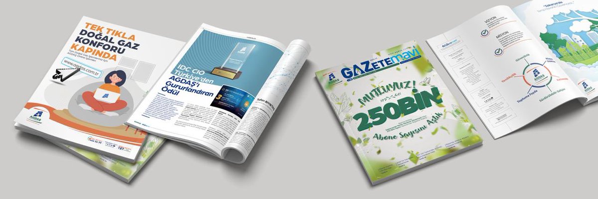 sametinanctr's tweet photo. AGDAŞ Adapazarı Gaz Dağıtım A.Ş. Gazete Mavi / Sayı 17
•
@sametinanckreatif @agdasadapazari #magazin #arboriculture #dergi #instagram #corporate #corporateidentity #amblem #graphicdesign #design #logodesigner #logodesigns #catalogue #catalogue #brochure #posters #bülten https://t.co/l6Vk5RHIdQ