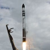 SpaceflightInc's tweet photo. A nice shot of liftoff of #RL6 #TheyGoUpSoFast. https://t.co/Jxoq8uygam