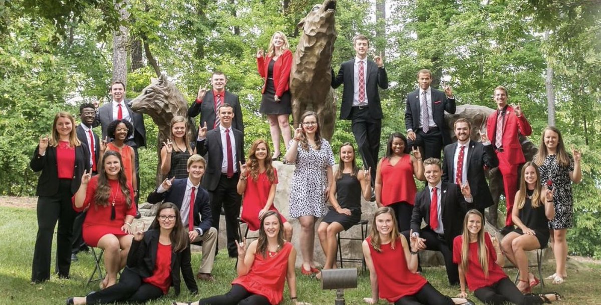 NCStateAASAP's tweet image. To celebrate NC State’s Day of Giving tomorrow, we’re joining the Show Us Your Wolfies challenge! 🐺Join us and tag @ncstateaasap with the hashtag #GivingPack. We can’t wait to celebrate tomorrow!🎉