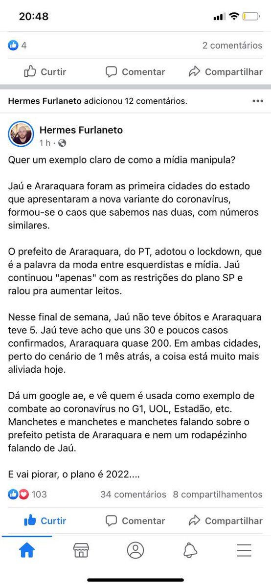CPavanJau's tweet photo. Bem isso mesmo, graças a Deus aqui em Jaú SP melhorou bastante. 
#Jahu https://t.co/LElAmRNLtP