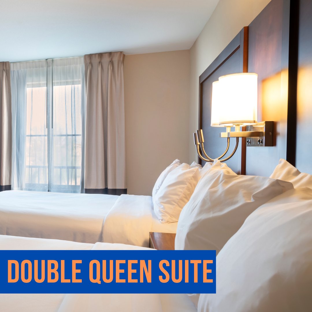 Have you seen our newly renovated guest rooms? Just imagine diving into these fluffy pillows!!