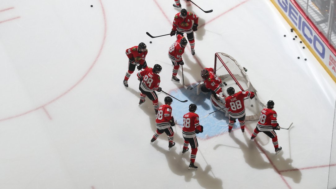 NHLBlackhawks's tweet image. Is this the real life? 
Is this just fantasy?

#1Kane