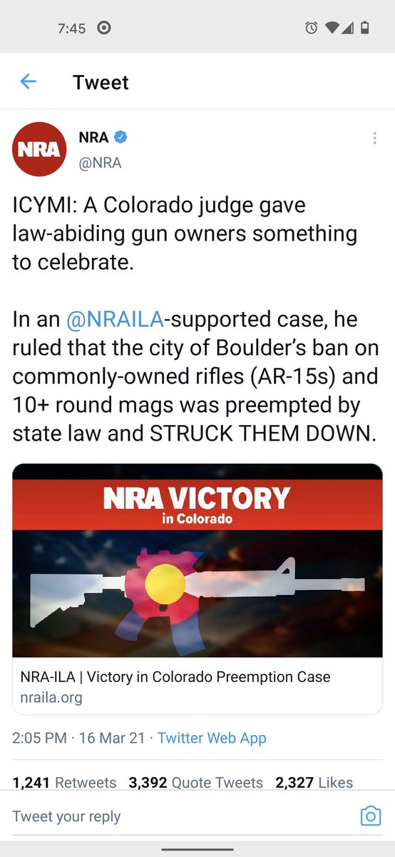 urbanlegendrx's tweet photo. @NRA @jrpsaki This aged poorly https://t.co/OIpjit0XVJ