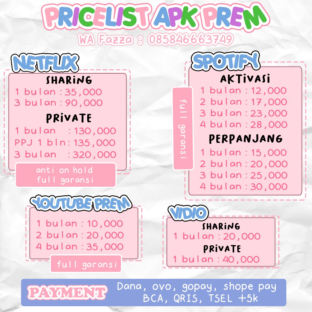 diaryei's tweet photo. @inielloo akuu kak sebulan 12k, setahun 35k. dm yuk💗🙆🏻😻 https://t.co/WE0HkTkuK7